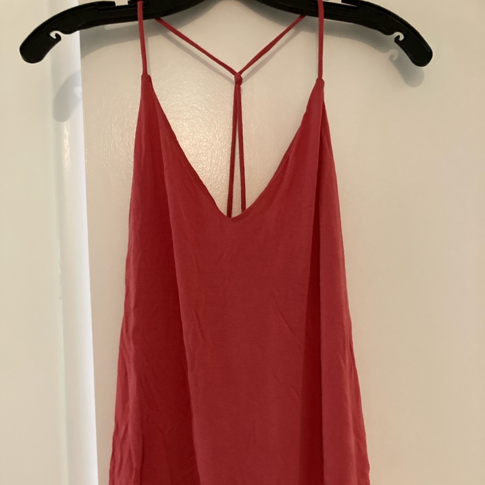 Loft sandwashed cross back tank cami